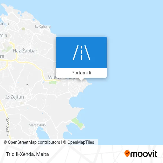 Mappa Triq Il-Xehda
