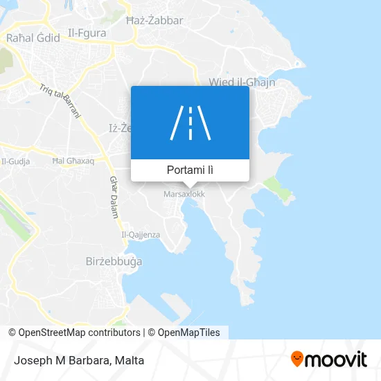 Mappa Joseph M Barbara