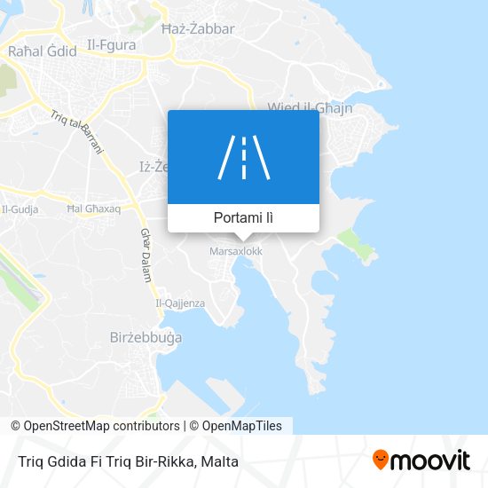 Mappa Triq Gdida Fi Triq Bir-Rikka