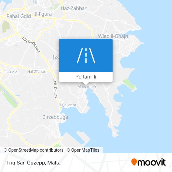 Mappa Triq San Ġużepp