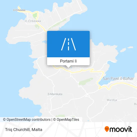 Mappa Triq Churchill