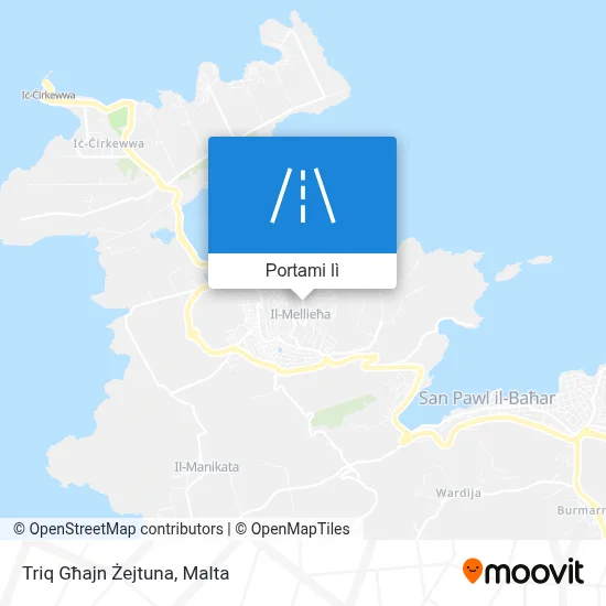 Mappa Triq Għajn Żejtuna
