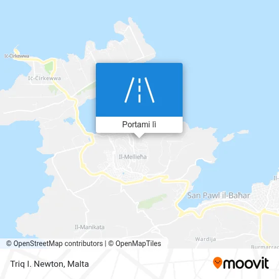 Mappa Triq I. Newton