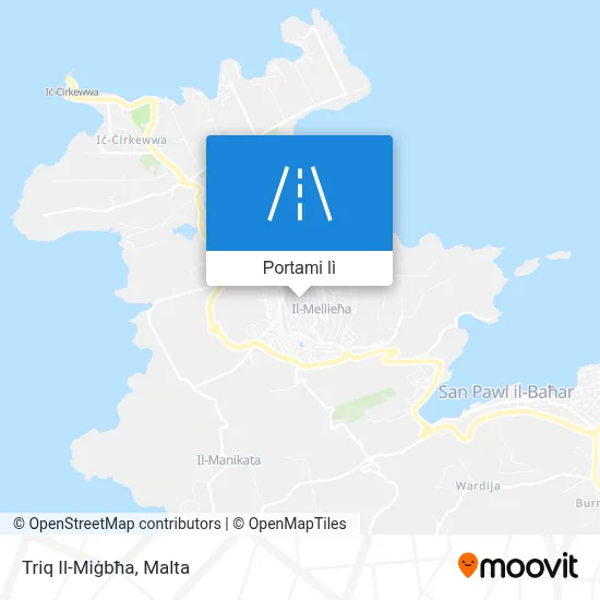 Mappa Triq Il-Miġbħa