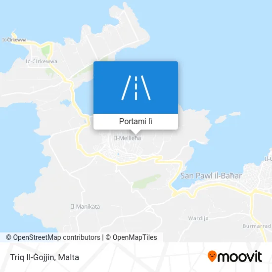 Mappa Triq Il-Ġojjin