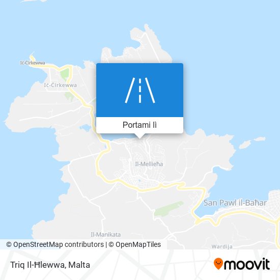 Mappa Triq Il-Ħlewwa