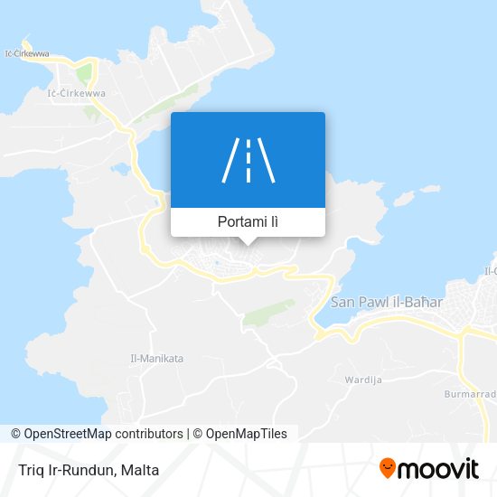 Mappa Triq Ir-Rundun
