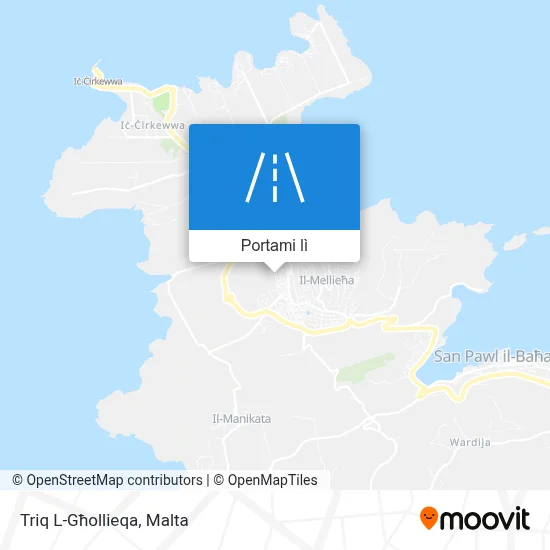 Mappa Triq L-Għollieqa