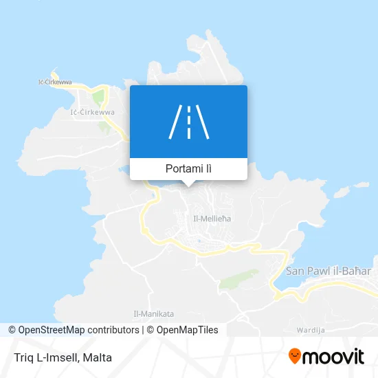 Mappa Triq L-Imsell