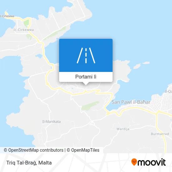 Mappa Triq Tal-Braġ