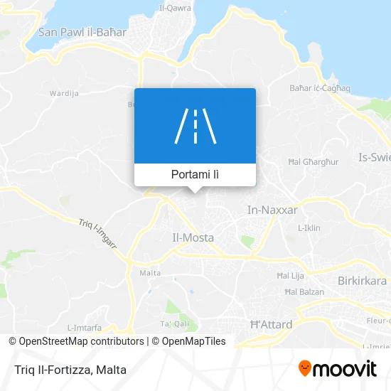 Mappa Triq Il-Fortizza