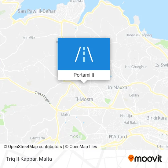 Mappa Triq Il-Kappar