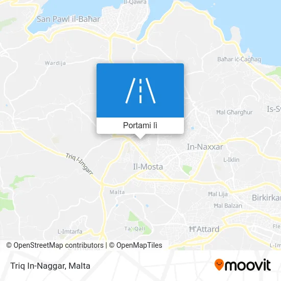 Mappa Triq In-Naggar