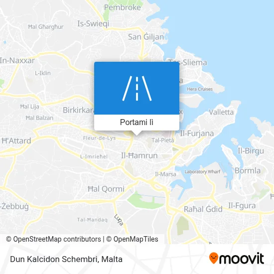 Mappa Dun Kalcidon Schembri