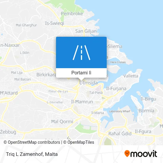 Mappa Triq L Zamenhof