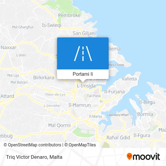 Mappa Triq Victor Denaro