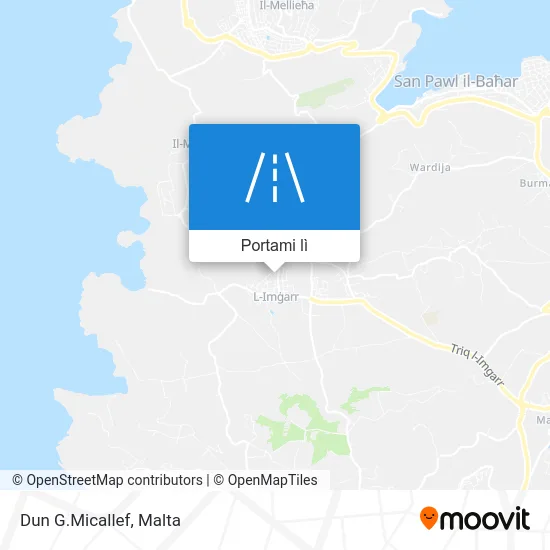 Mappa Dun G.Micallef
