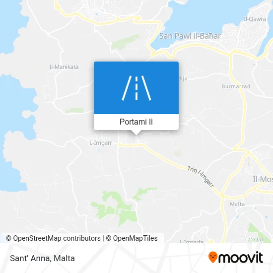 Mappa Sant' Anna