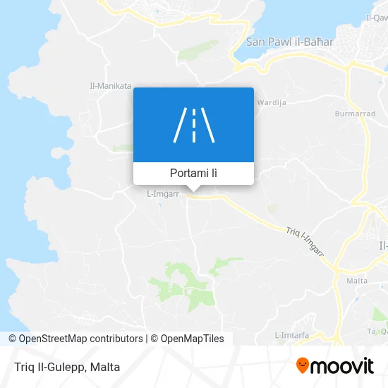 Mappa Triq Il-Gulepp
