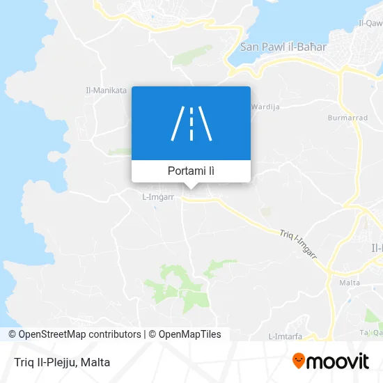 Mappa Triq Il-Plejju