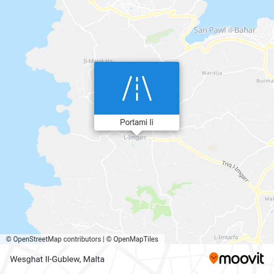 Mappa Wesghat Il-Gublew