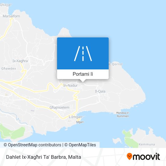 Mappa Dahlet Ix-Xagħri Ta' Barbra