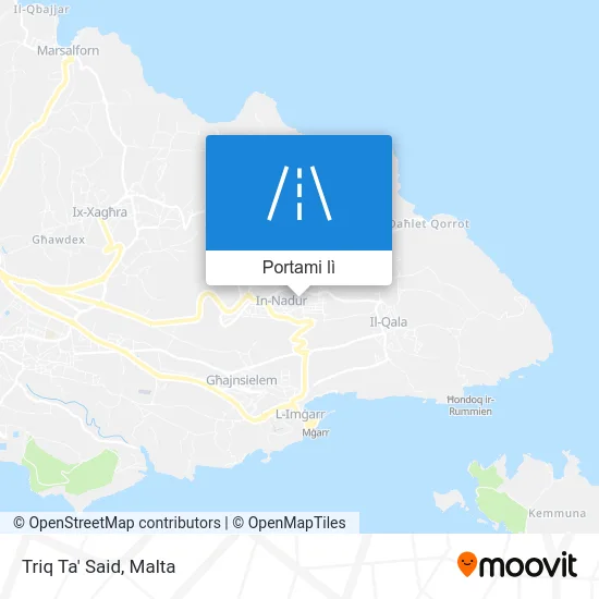 Mappa Triq Ta' Said