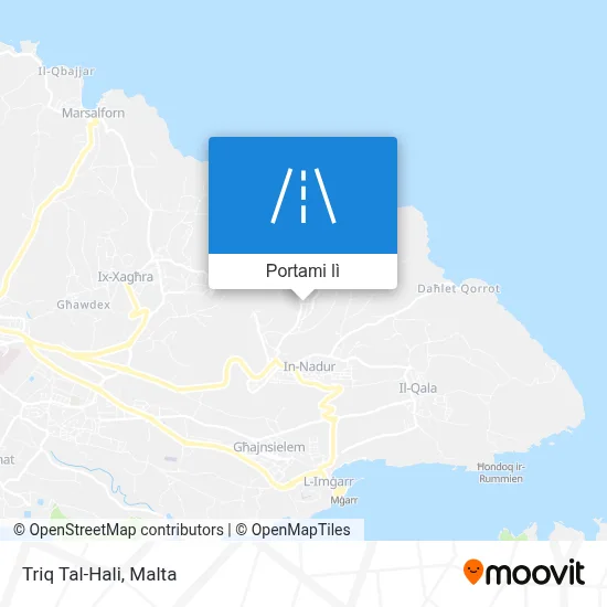 Mappa Triq Tal-Hali
