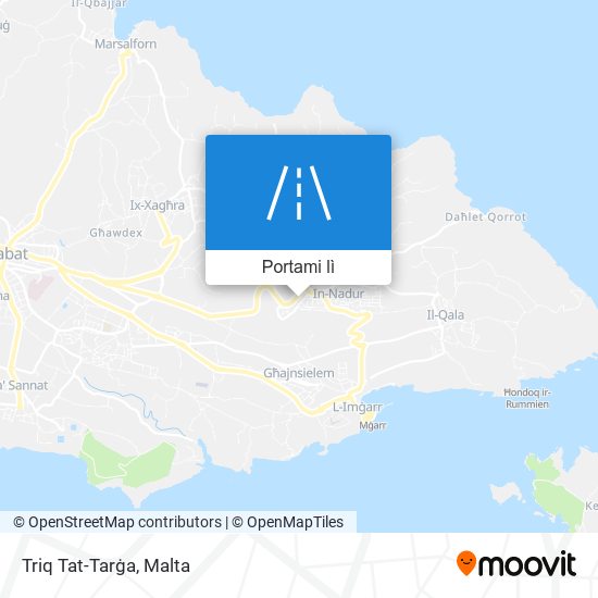 Mappa Triq Tat-Tarġa