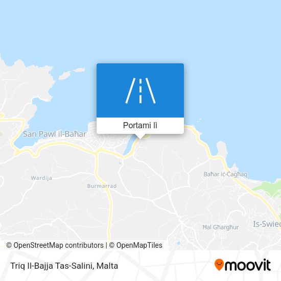 Mappa Triq Il-Bajja Tas-Salini