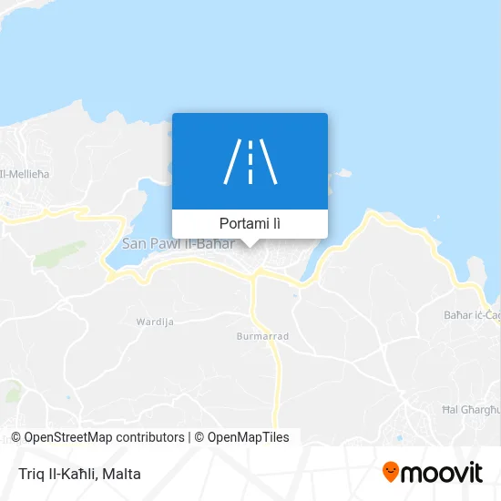 Mappa Triq Il-Kaħli