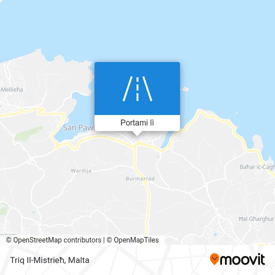 Mappa Triq Il-Mistrieħ