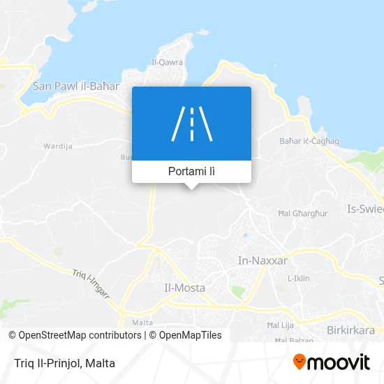 Mappa Triq Il-Prinjol
