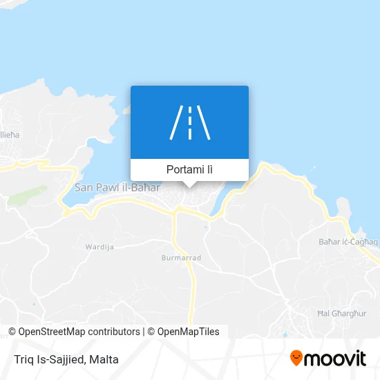 Mappa Triq Is-Sajjied