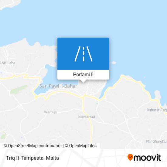 Mappa Triq It-Tempesta