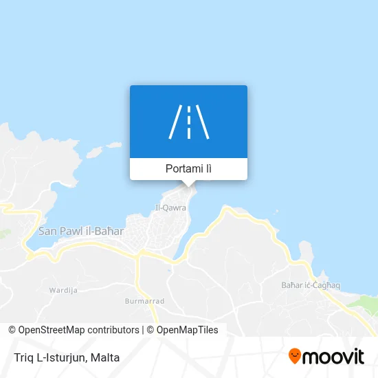Mappa Triq L-Isturjun