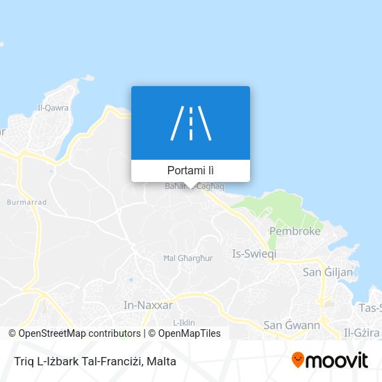 Mappa Triq L-Iżbark Tal-Franciżi
