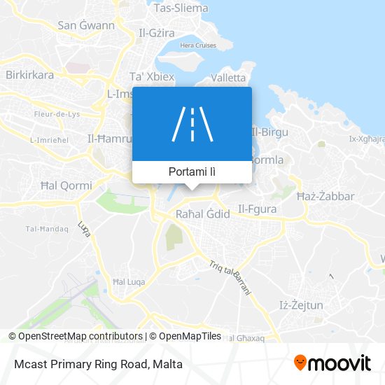 Mappa Mcast Primary Ring Road