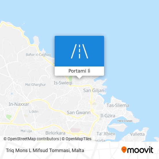Mappa Triq Mons L Mifsud Tommasi