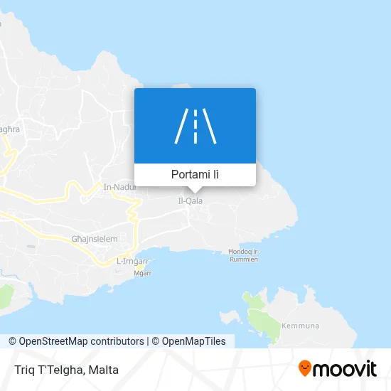 Mappa Triq T'Telgha