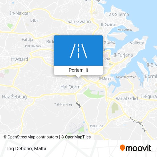 Mappa Triq Debono