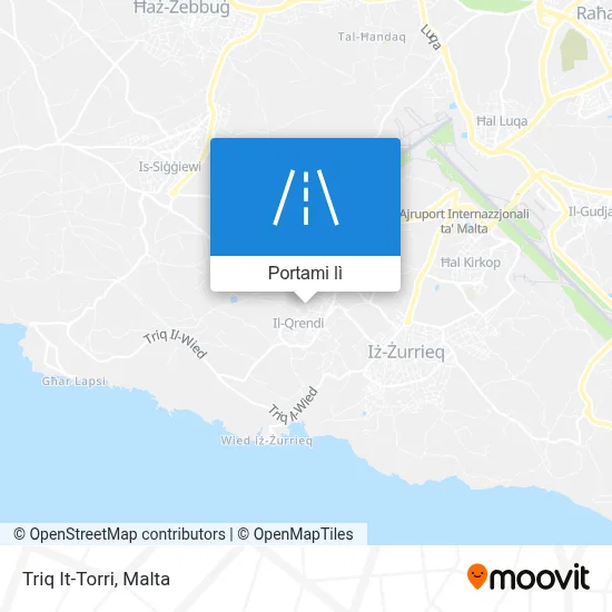 Mappa Triq It-Torri