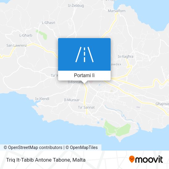 Mappa Triq It-Tabib Antone Tabone