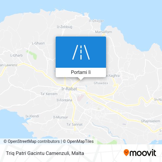 Mappa Triq Patri Gacintu Camenzuli