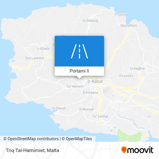 Mappa Triq Tal-Hamimiet