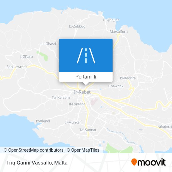 Mappa Triq Ġanni Vassallo