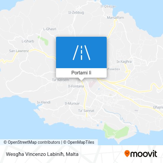 Mappa Wesgħa Vincenzo Labiniħ