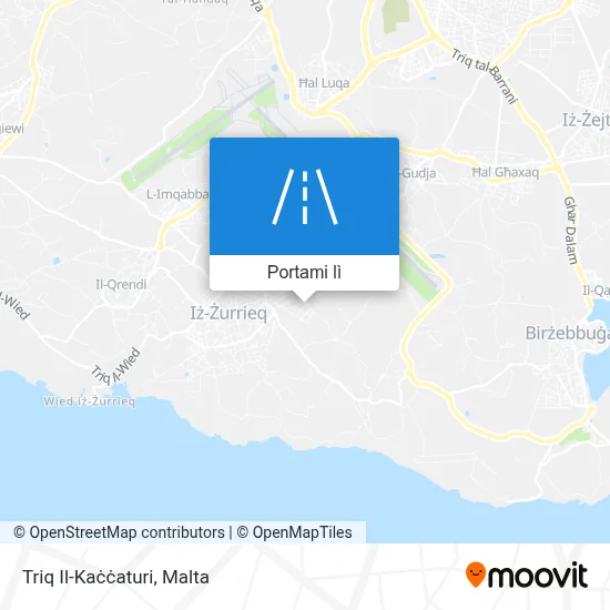 Mappa Triq Il-Kaċċaturi