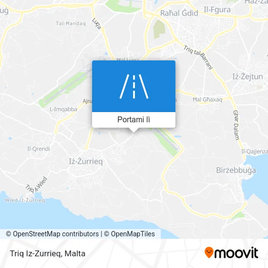 Mappa Triq Iz-Zurrieq