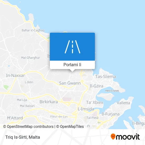 Mappa Triq Is-Sirti
